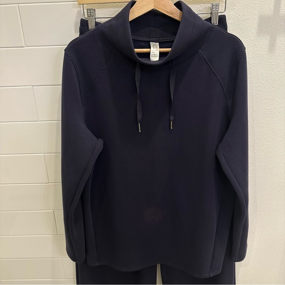 SPANX Air Essentials Wide Leg Lounge Set Large Tall - Picture 2 of 16